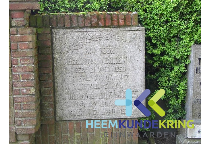 Grafstenen kerkhof Herwen Coll. HKR G. Verkerk en Th. Koerntjes(263)